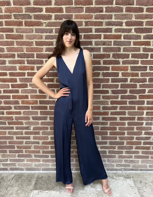 Liora Navy Jumpsuit